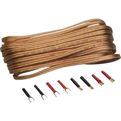 Sinuslive Car HiFi Lautsprecherkabel-Set 2 x 2.5 mm² 10.00 m vergoldet, inkl. Stecker Image