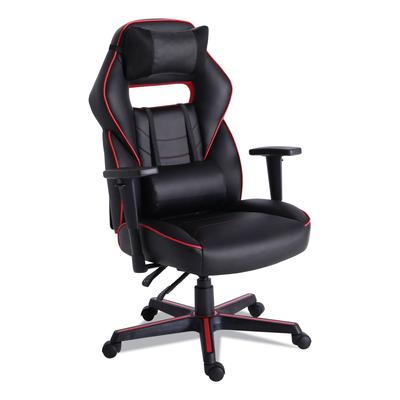 Alera GM4136 Racing Style Ergonomic Gaming Chair, Supports 275 lb, 15.91