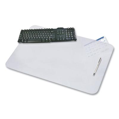 Artistic Office Products 60740M KrystalView Desk Pad with Antimicrobial Protection, 17 x 12, Frosted Finish, Clear