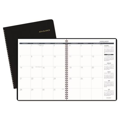 At-A-Glance 70-260-05 Monthly Planner, 11 x 9, Black Cover, 15-Month (Jan to Mar): 2024 to 2025