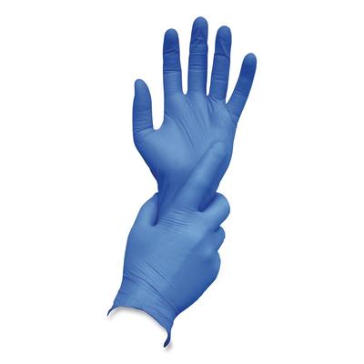 AMBITEX® NSM400 N400 Series Powder-Free Nitrile Gloves, Small, Blue, 100/Box - Box of 100 TXINSM400