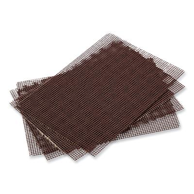 Amercare GS1020 Griddle-Grill Screen, Aluminum Oxide, Brown, 4 x 5.5, 20/Pack, 10 Packs/Carton - Case of 200