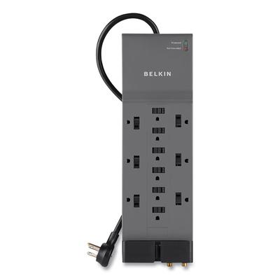 Belkin BE112230-08 Professional Series SurgeMaster Surge Protector, 12 Outlets, 8 ft Cord