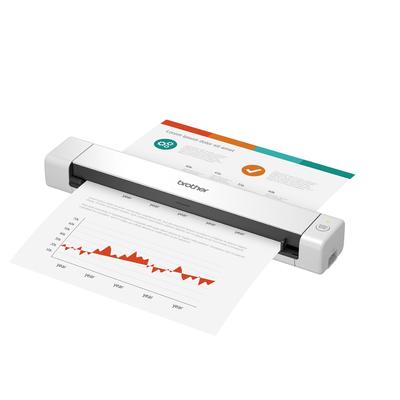 Brother DS640 DS-640 Compact Mobile Document Scanner, 600 dpi Optical Resolution, 1-Sheet Auto Document Feeder