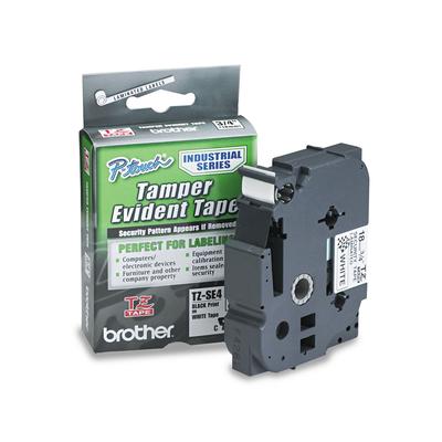 Brother TZ-ESE4 TZ Security Tape Cartridge for P-Touch Labelers, 0.7