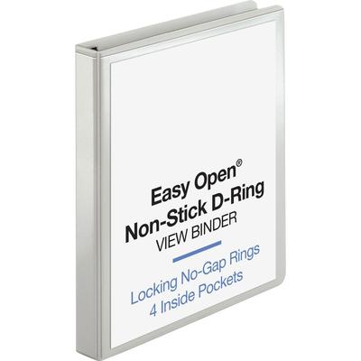 Business Source 26955 View Binder, Locking D-Ring, 1