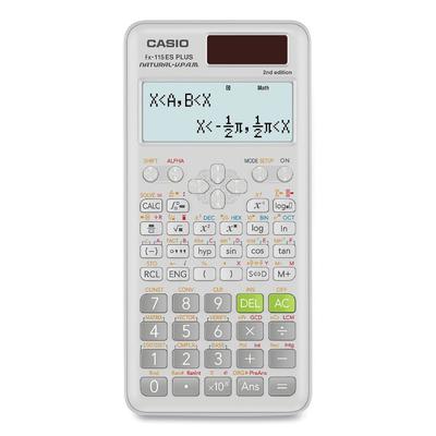 Casio FX115ESPLS2 FX-115ESPLS2-S 2nd Edition Scientific Calculator, 12-Digit Natural Textbook Display