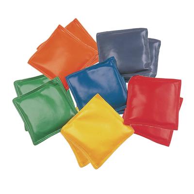 Champion MBB4SET Bean Bag Set, Vinyl, 4", Assorted Colors, Dozen - Set of 6 CSIMBB4SET