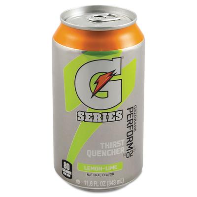 Gatorade 00901 Thirst Quencher Can, Lemon-Lime, 11.6oz Can, 24/Carton - Case of 24