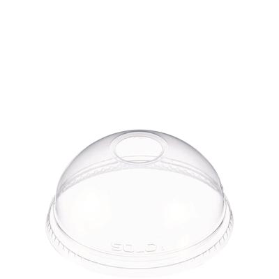 Dart Container DLR626CT Ultra Clear Dome Cold Cup Lids f/16-24 oz Cups, PET, 1000/Carton - Case of 1,000 DCCDLR626CT