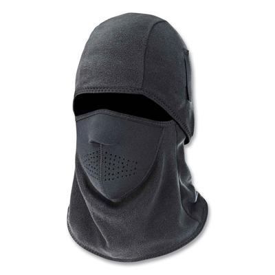 Ergodyne 16827 N-Ferno 6827 2-Piece Fleece Neoprene Balaclava Face Mask, One Size Fits Most, Black, Ships in 1-3 Business Days