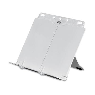 Fellowes 21100 BookLift Copyholder, One Book/Pad Capacity, Plastic, Platinum