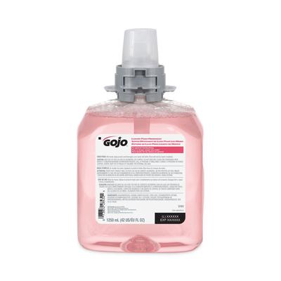 Gojo 516104EA FMX-12 Luxury Foam Hand Wash, Cranberry, FMX-12 Dispenser, 1250mL Pump