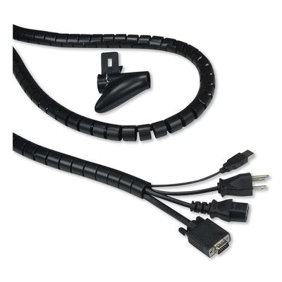 Innovera 39660 Cable Management Coiled Tube, 0.75