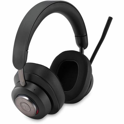 Kensington 83452 H3000 Bluetooth Over-Ear Headset, Wireless, Bluetooth, 98.4 ft, Over-the-ear, Noise Canceling, Black