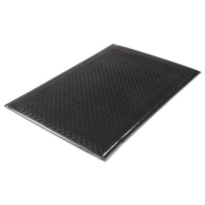 Millennium Mat Company 24030501DIAM Soft Step Supreme Anti-Fatigue Floor Mat, 36 x 60, Black