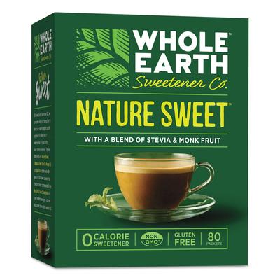 Nature Sweet 00139 Nature Sweet Sweetener, 2 g, 80 per box - Box of 80