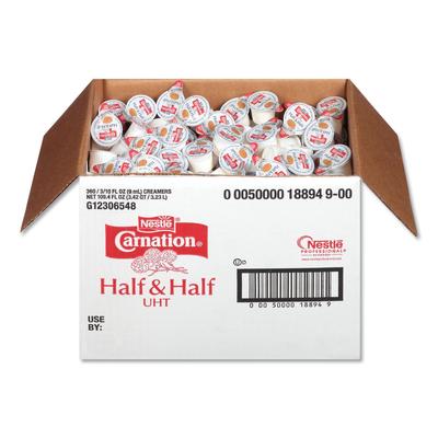 Nestle 18894 Half & Half, 0.304 oz Cups, 360/Carton - Case of 360 NES18894