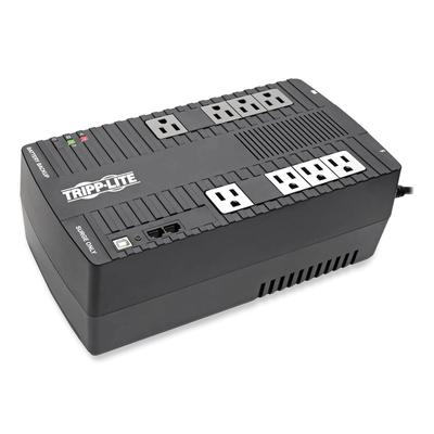 Tripp Lite AVR550U AVR Series Ultra-Compact Line-Interactive UPS, USB, 8 Outlets, 550 VA, 420 J