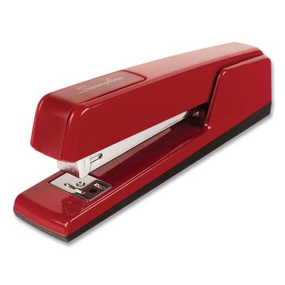 Swingline 74718 747 Classic Full Strip Stapler, 20-Sheet Capacity, Lipstick Red