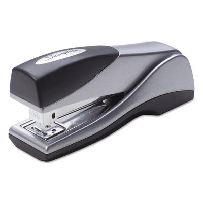 Swingline 87816 Optima Grip Compact Stapler, 25-Sheet Capacity, Silver