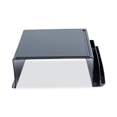 Universal Office Products 08116 Recycled Telephone Stand and Message Center, 12.25 x 10.5 x 5.25, Black