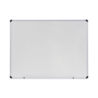 Universal Office Products 43724 Modern Melamine Dry Erase Board with Aluminum Frame, 48 x 36, White Surface