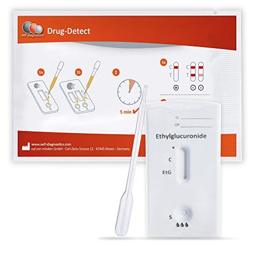 self-diagnostics Test rapido per alcol - EtG 2 pz