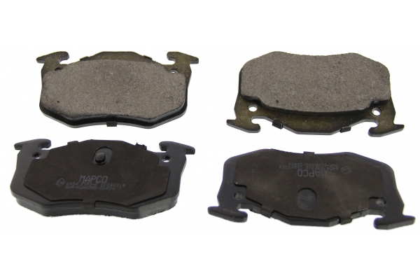 MAPCO Bremsbelagsatz, Scheibenbremse 6454 hinten rechts links für RENAULT PEUGEOT CITROËN 4251.48 4251.04 7701204626 Image