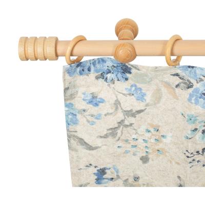 Gardinenstange SN DECO GROUP "Pisa" Gr. 1, beige (naturfarben), L:120cm, Holzwerkstoff, Gardinenstangen Image
