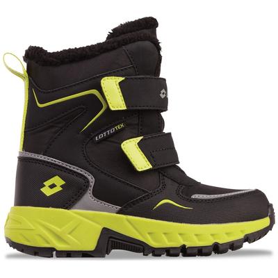 Klettboot LOTTO, Gr. 28, gelb (schwarz, lime), Synthetik, mehrfarbig, sportlich, Schuhe, - wasserdicht, windabweisend & atmungsaktiv Image