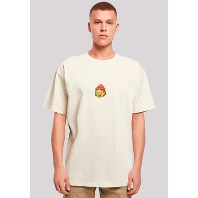T-Shirt F4NT4STIC "Pinocchio", Herren, Gr. 4XL, beige (sand), Obermaterial: 100% Baumwolle, casual, oversize, Rundhals, Kurzarm ohne Bündchen, Shirts, Retro, Heroes of Childhood, TV Serie Image