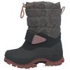 Snowboots LURCHI "Fjonna", Kinder, Gr. 27, grau (grau, rosa), Synthetik, Textil, metallisierte Fasern, sportlich, Schuhe, Winterboots mit Glitzerbesatz, Größenschablone zum Download