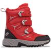 Klettboot LOTTO, Gr. 33, rot (rot, silber), Synthetik, mehrfarbig, sportlich, Schuhe, - wasserdicht, windabweisend & atmungsaktiv