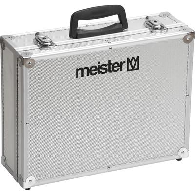 MEISTER Werkzeugkoffer, silber, B/H/T: 42cm x 34cm x 16cm, Aufbewahrungsboxen, leer, 42x16x34 cm, individuelle Fachaufte