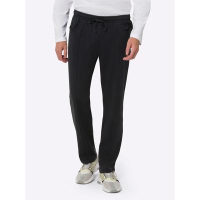 Schlupfhose CLASSIC, Herren, Gr. 30, Unterbauchgrößen, schwarz, 100% Baumwolle, unifarben, lang, Hosen Image