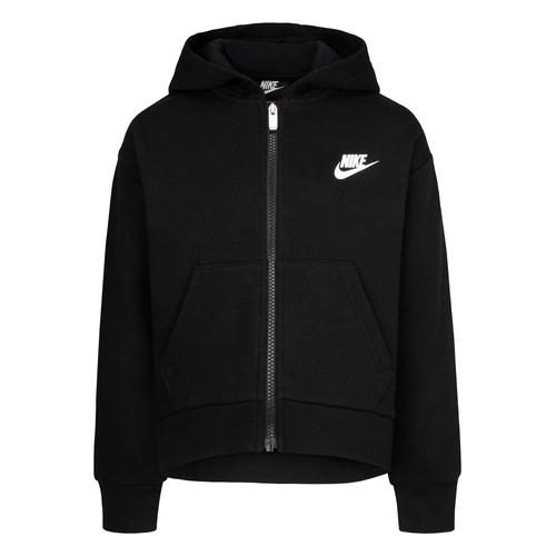 Kapuzensweatjacke NIKE SPORTSWEAR Gr. 122 (7), schwarz Kinder Sweatjacken