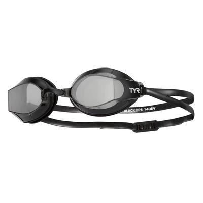 TYR Blackhawk Non-Mirrored Adult Swim Goggles, Smoke/Black