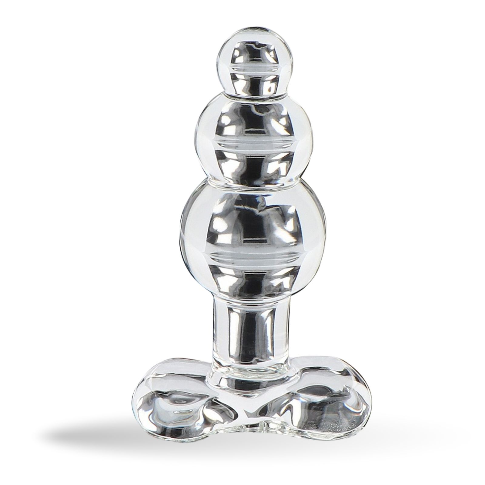 Lovelyness - plug anale in vetro con nervature 1 St