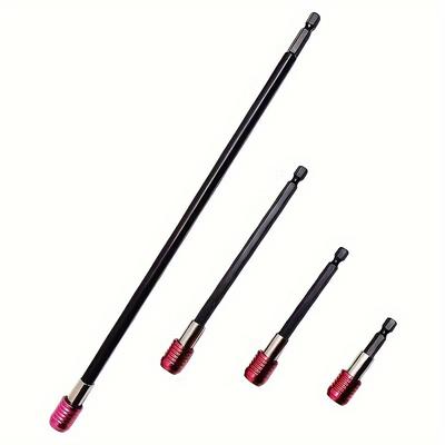 TEMU 3pcs/4pcs Sds- Shank Extensions Set, Metal, Non-electric Supply, Bosch, , , And Image