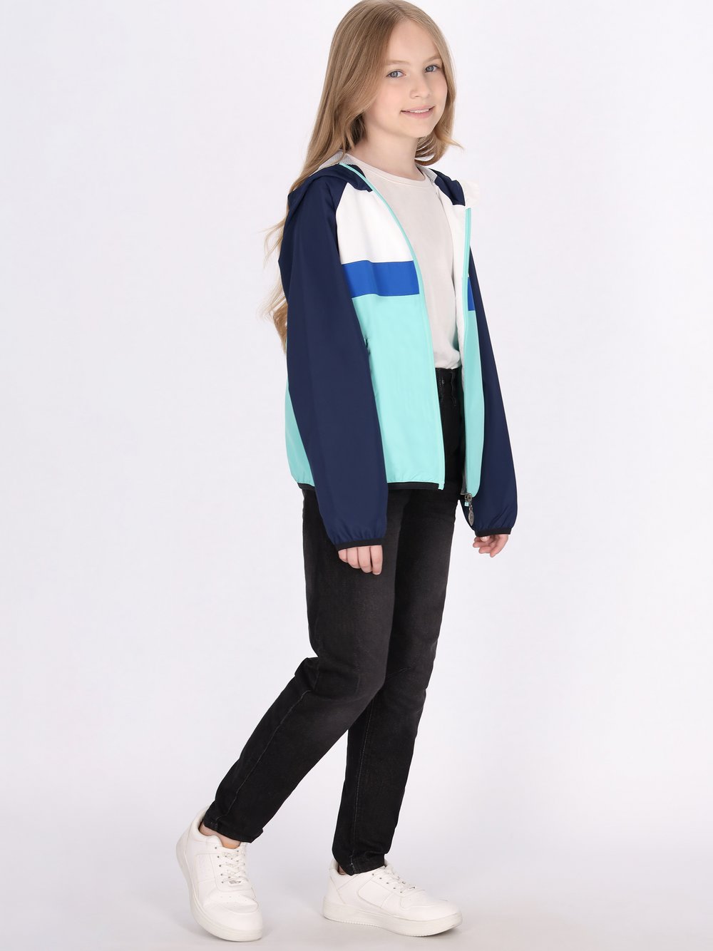 MyMo (Kids) Anorak Mädchen türkis, 116 Image