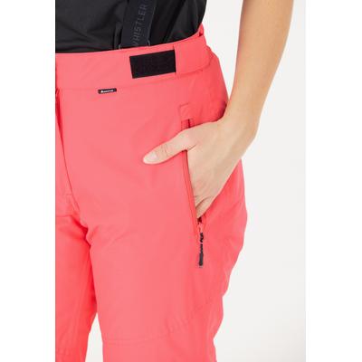 Skihose WHISTLER "Fairway", Damen, Gr. 50, EURO-Größen, rot (lachs), 100% Polyester, unifarben, sportlich, lang, Hosen, mit wasser- und winddichter Funktionsmembran Image