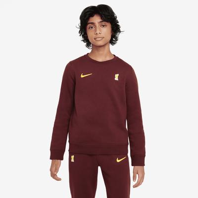Liverpool Nike Club Crew Sweatshirt - Rot Image