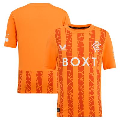 Glasgow Rangers Castore Heim Torwarttrikot 2024-25 - Kinder Image