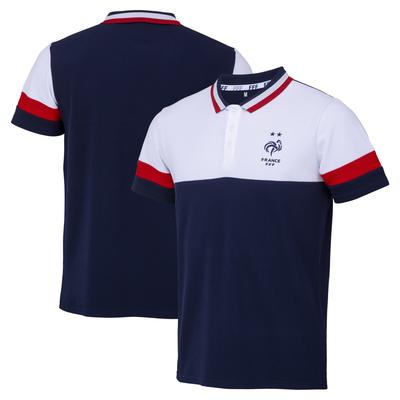 France Colour Block Polo – Marineblau – Herren Image