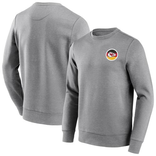 Kansas City Chiefs Chiefs Kingdom Flag Deutschland Graphic Crew Sweatshirt -Herren