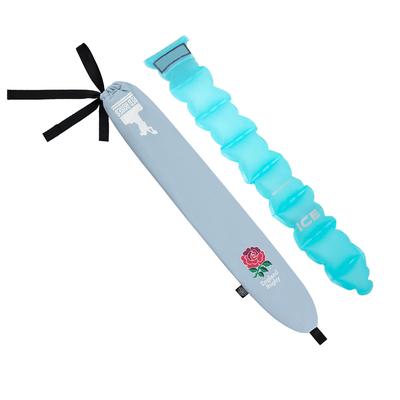 England Rugby YUYU Red Roses Ice Recovery Segmented Bottle & Cover - Blue/Pink - Inner Blue Image