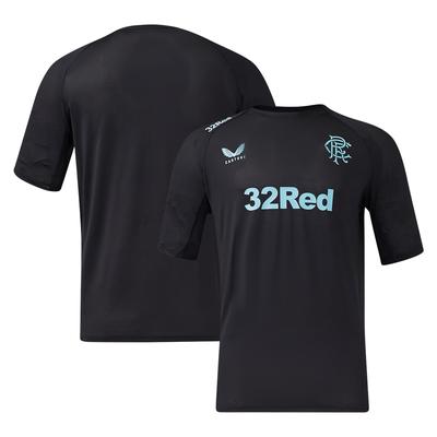 Glasgow Rangers Castore Coaches Trainingst-shirt - Schwarz Image