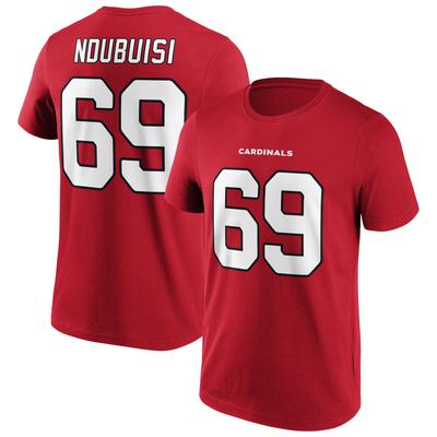 Arizona Cardinals Name & Number Graphic T-Shirt - Ndubuisi 69 - Herren Image