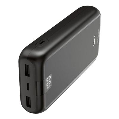 Hama Powerbank »Power Pack Performance 20« 20000mAh grau
